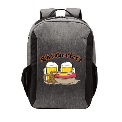 Oktoberfest Beer Pretzel Hot Dog Vector Backpack