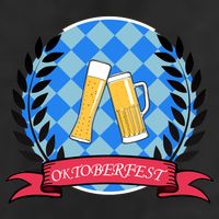 Oktoberfest Beerfest Emblem Adult Drive Performance Visor