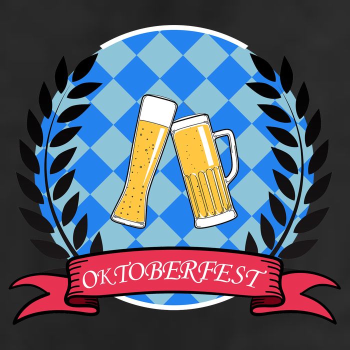 Oktoberfest Beerfest Emblem Adult Drive Performance Visor