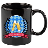 Oktoberfest Beerfest Emblem 11oz C Handle Ceramic Mug