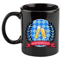 Oktoberfest Beerfest Emblem 11oz C Handle Ceramic Mug