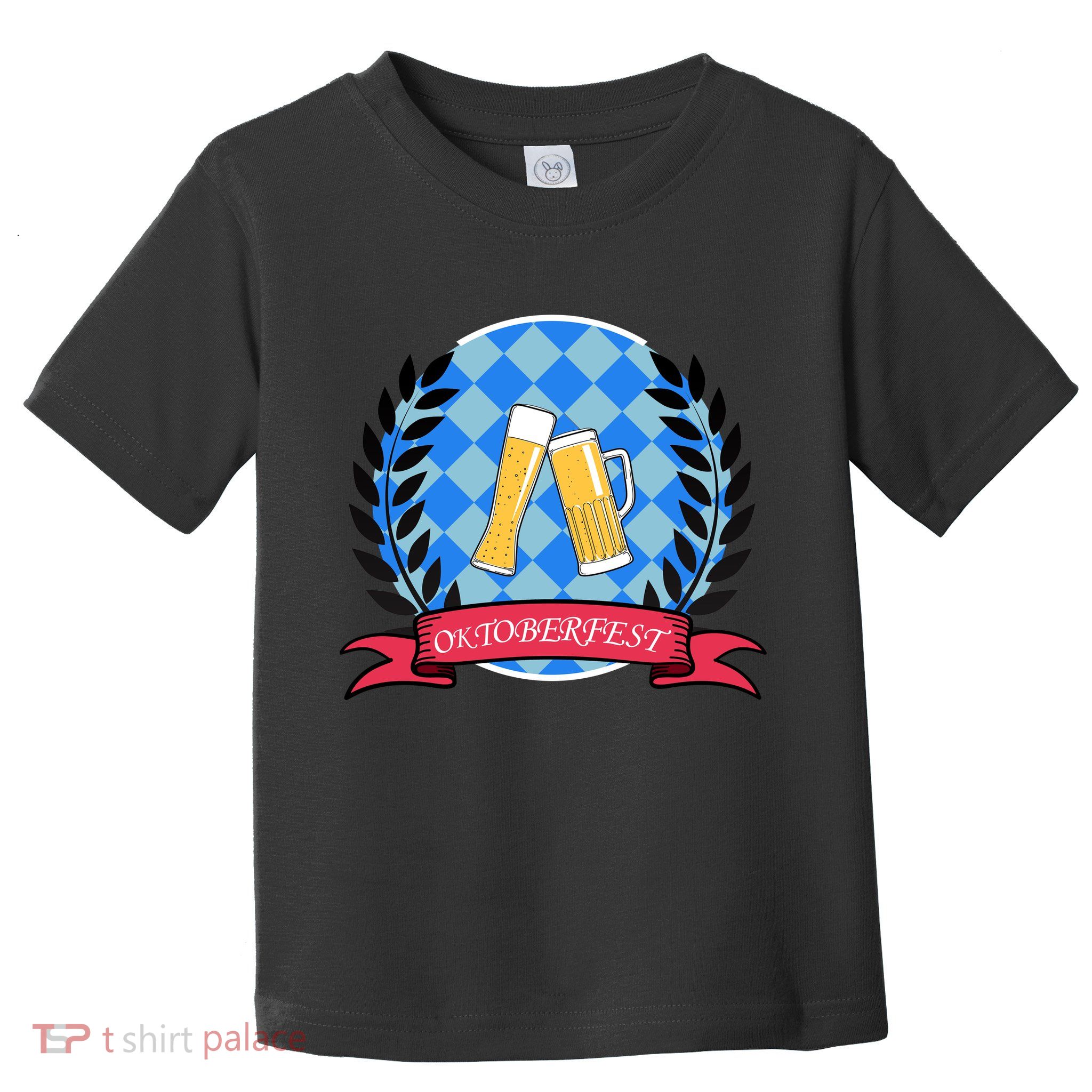 Oktoberfest Beerfest Emblem Toddler T-Shirt
