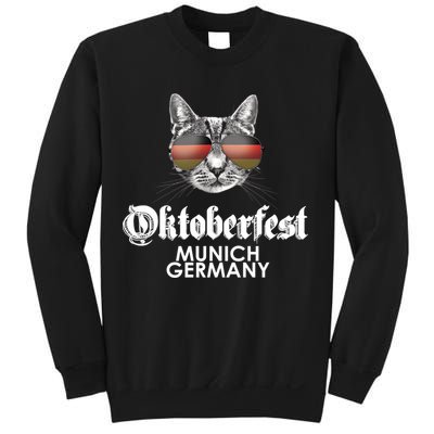 Oktoberfest Cat Munich Germany Sweatshirt