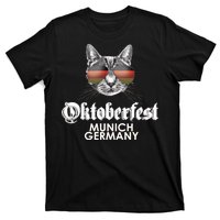 Oktoberfest Cat Munich Germany T-Shirt