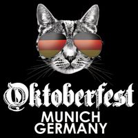Oktoberfest Cat Munich Germany Backpack