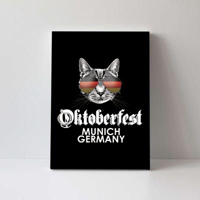 Oktoberfest Cat Munich Germany Canvas