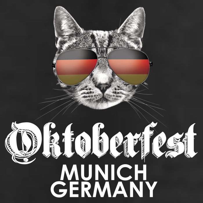Oktoberfest Cat Munich Germany Adult Drive Performance Visor