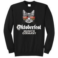 Oktoberfest Cat Munich Germany Tall Sweatshirt