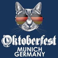 Oktoberfest Cat Munich Germany Infant Baby Jersey Bodysuit