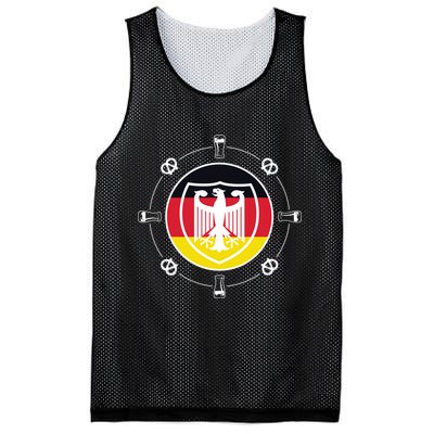 Oktoberfest Circle Eagle Flag Logo  Mesh Reversible Basketball Jersey Tank