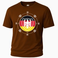 Oktoberfest Circle Eagle Flag Logo  Cooling Performance Crew T-Shirt