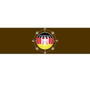 Oktoberfest Circle Eagle Flag Logo  Bumper Sticker