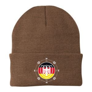 Oktoberfest Circle Eagle Flag Logo  Knit Cap Winter Beanie