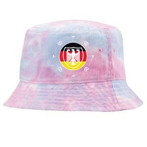 Oktoberfest Circle Eagle Flag Logo  Tie-Dyed Bucket Hat