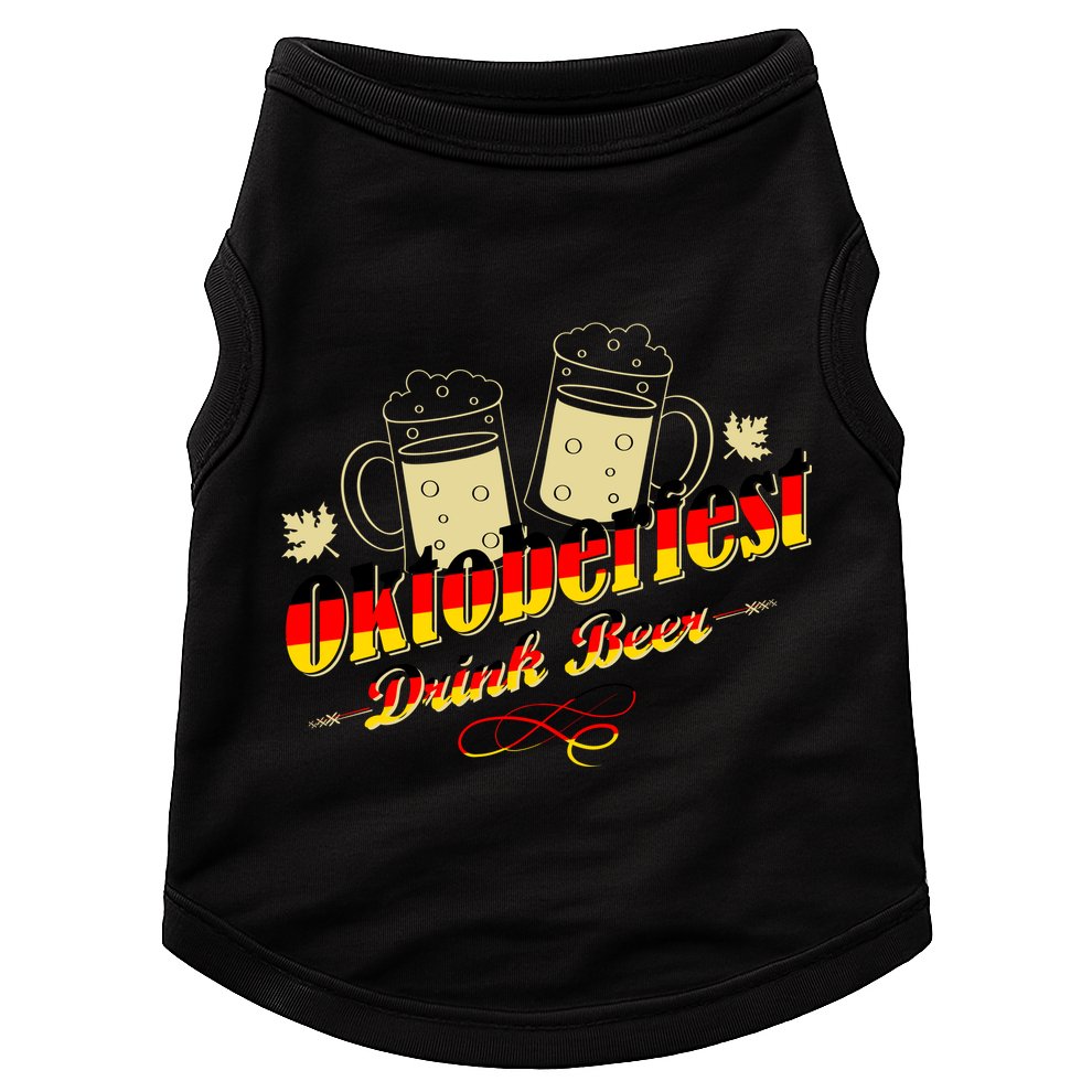 Oktoberfest Drink Beer Pitcher Germany Doggie Tank