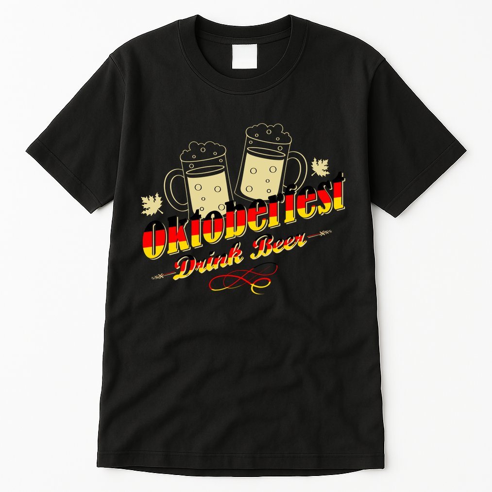 Oktoberfest Drink Beer Pitcher Germany Tall T-Shirt