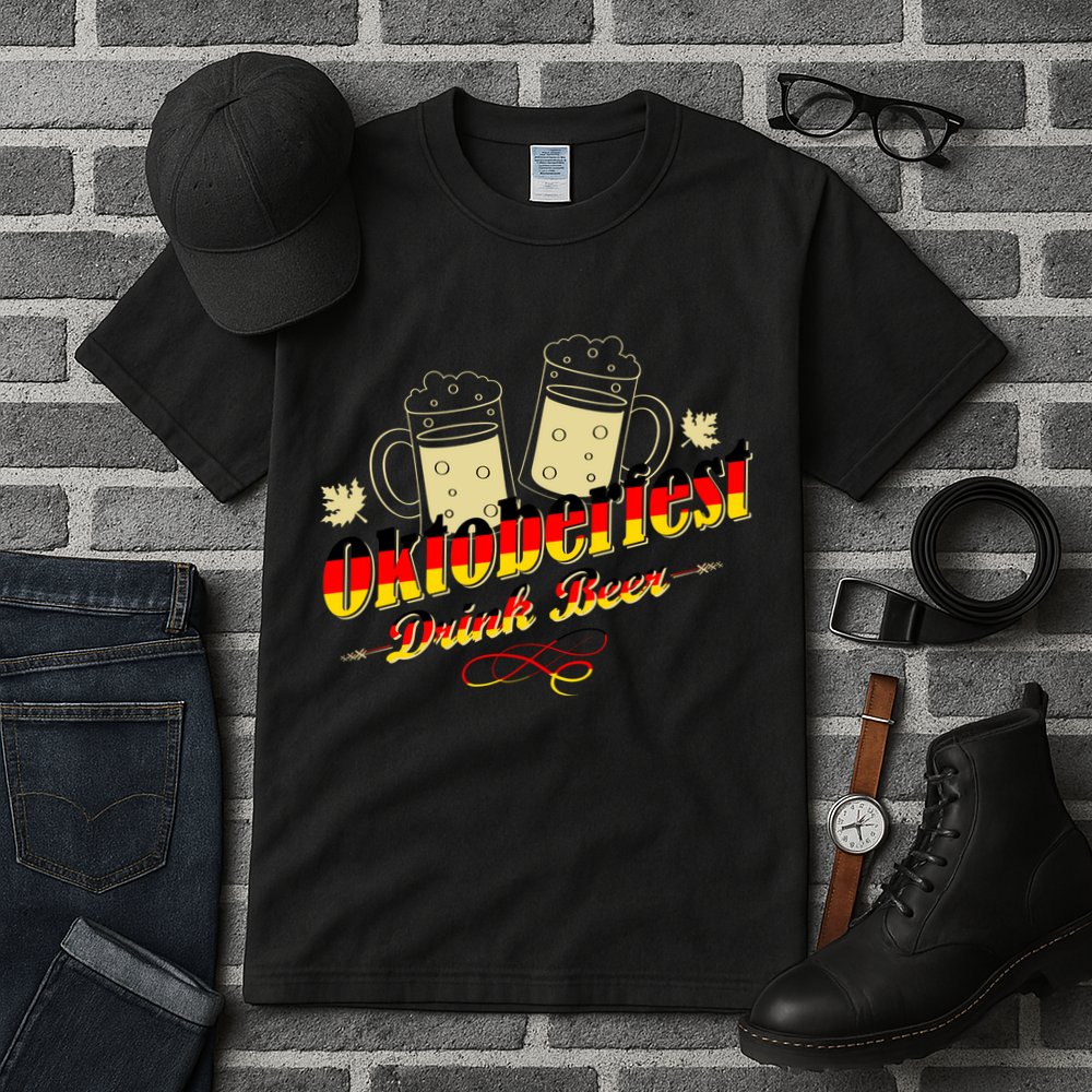 Oktoberfest Drink Beer Pitcher Germany Tall T-Shirt