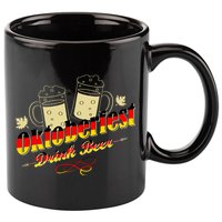 Oktoberfest Drink Beer Pitcher Germany 11oz C Handle Ceramic Mug