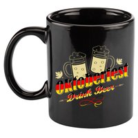 Oktoberfest Drink Beer Pitcher Germany 11oz C Handle Ceramic Mug