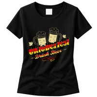 Oktoberfest Drink Beer Pitcher Germany Womens T-Shirt