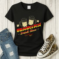 Oktoberfest Drink Beer Pitcher Germany Womens T-Shirt