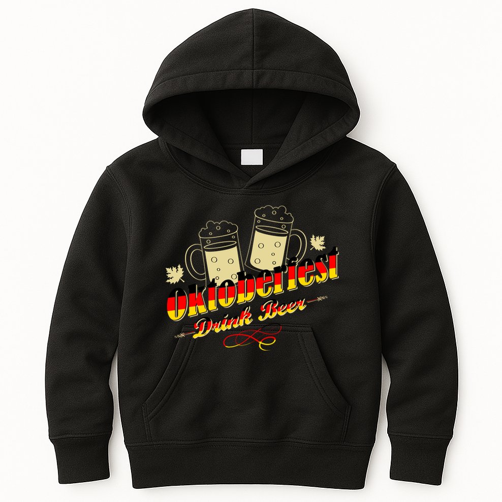 Oktoberfest Drink Beer Pitcher Germany Kids Hoodie