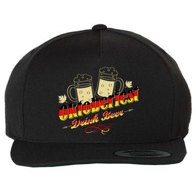 Oktoberfest Drink Beer Pitcher Germany Wool Snapback Cap