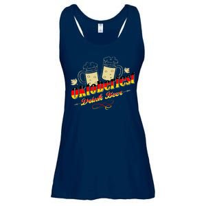 Oktoberfest Drink Beer Pitcher Germany Ladies Essential Flowy Tank