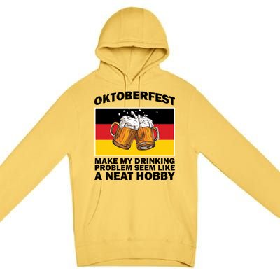 Oktoberfest Drinking Problems Premium Pullover Hoodie