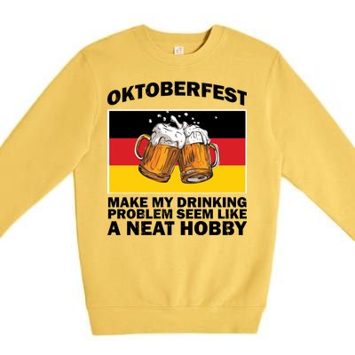 Oktoberfest Drinking Problems Premium Crewneck Sweatshirt