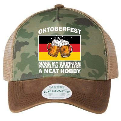 Oktoberfest Drinking Problems Legacy Tie Dye Trucker Hat