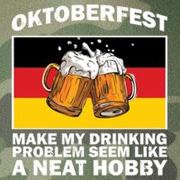Oktoberfest Drinking Problems Legacy Tie Dye Trucker Hat
