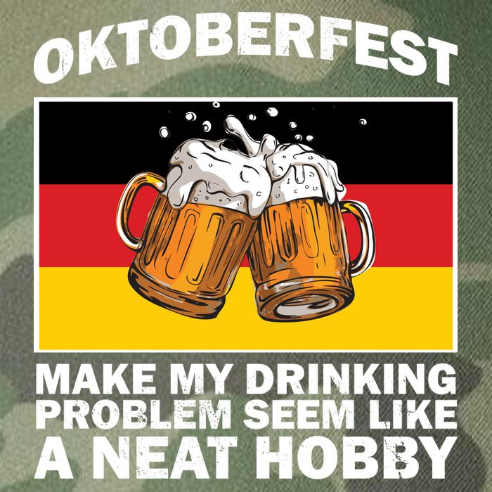 Oktoberfest Drinking Problems Legacy Tie Dye Trucker Hat