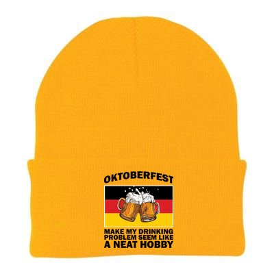 Oktoberfest Drinking Problems Knit Cap Winter Beanie