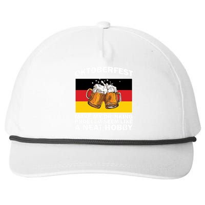 Oktoberfest Drinking Problems Snapback Five-Panel Rope Hat