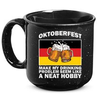 Oktoberfest Drinking Problems 15oz Campfire Ceramic Mug