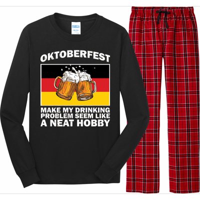 Oktoberfest Drinking Problems Long Sleeve Pajama Set