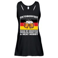 Oktoberfest Drinking Problems Ladies Essential Flowy Tank