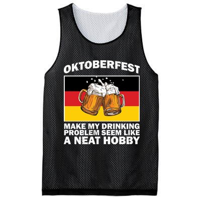 Oktoberfest Drinking Problems Mesh Reversible Basketball Jersey Tank