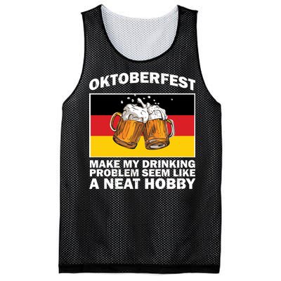 Oktoberfest Drinking Problems Mesh Reversible Basketball Jersey Tank