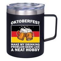 Oktoberfest Drinking Problems 12oz Stainless Steel Coffee Mug