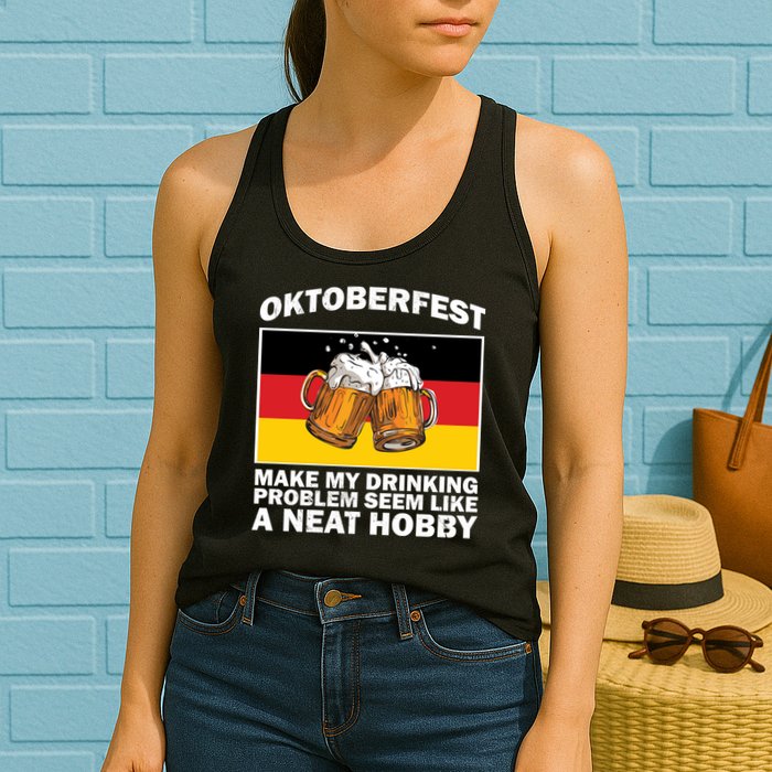 Oktoberfest Drinking Problems Womens Tank Top