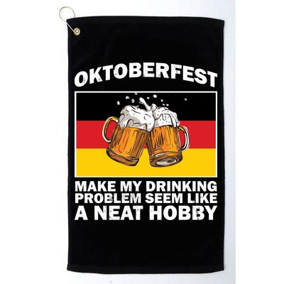 Oktoberfest Drinking Problems Golf Towel
