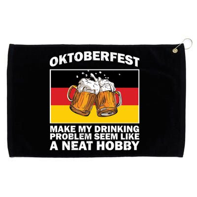 Oktoberfest Drinking Problems Grommeted Golf Towel
