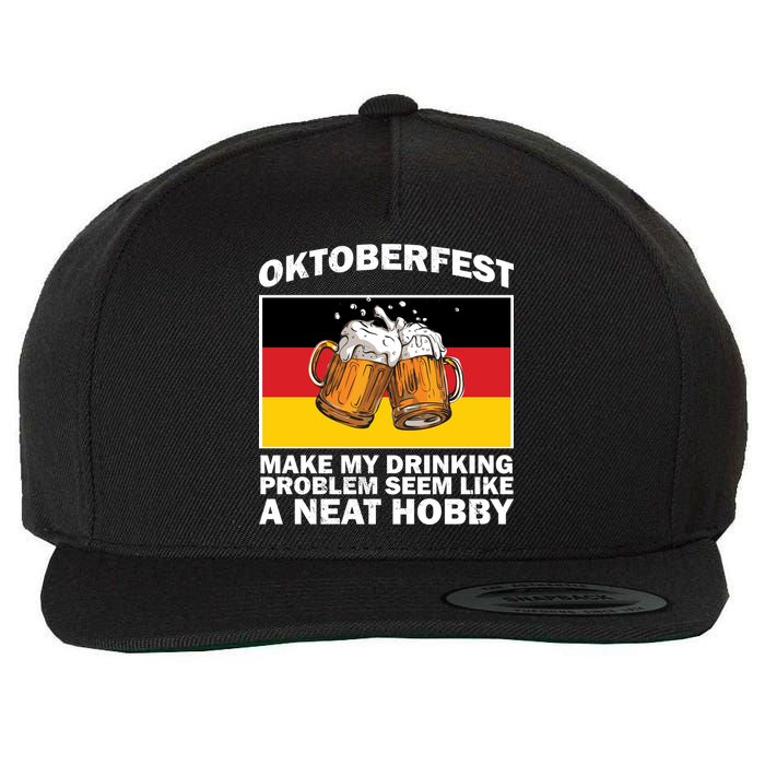 Oktoberfest Drinking Problems Wool Snapback Cap