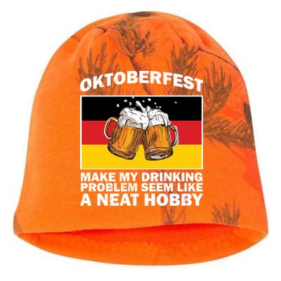 Oktoberfest Drinking Problems Kati - Camo Knit Beanie