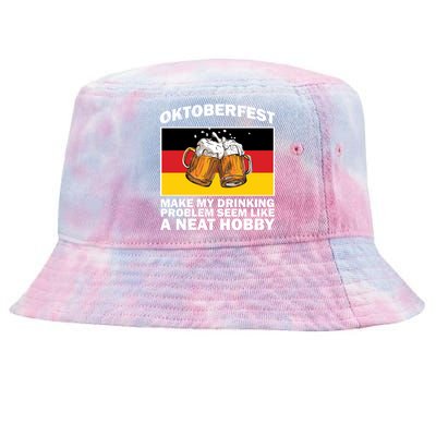 Oktoberfest Drinking Problems Tie-Dyed Bucket Hat