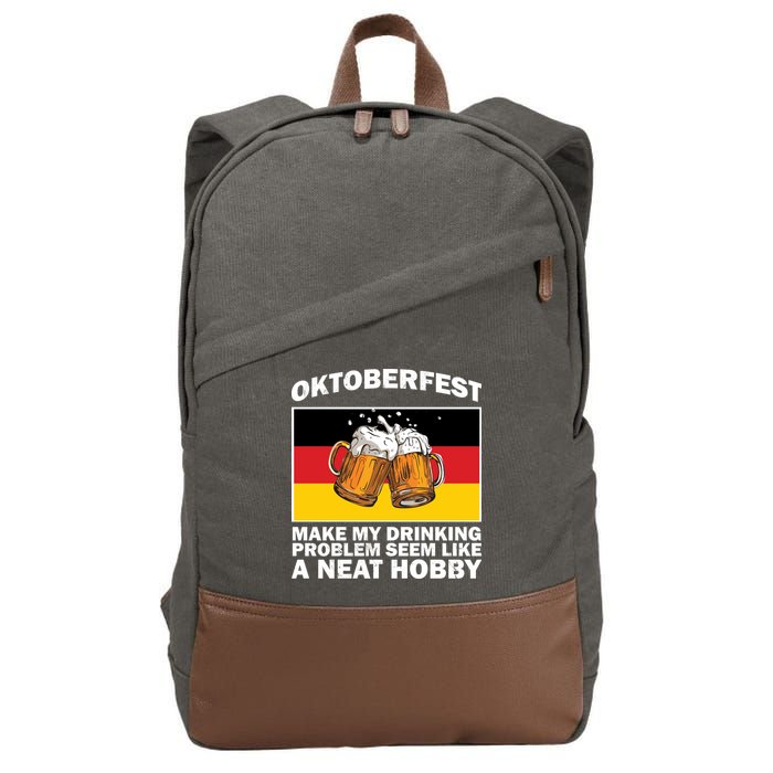 Oktoberfest Drinking Problems Cotton Canvas Backpack