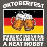 Oktoberfest Drinking Problems Cotton Canvas Backpack