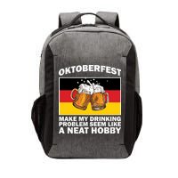 Oktoberfest Drinking Problems Vector Backpack
